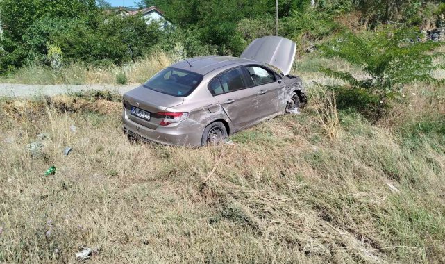 Bilecik'te meydana gelen trafik kazasında 1 kişi yaralandı