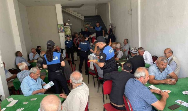 Bin 145 vatandaşa güvenlik bilgilendirmesi