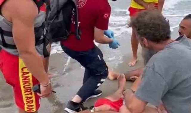 Boğulma vakasına giden cankurtaran kontrolündeki jet ski takla attı: 2 cankurtaran yaralandı