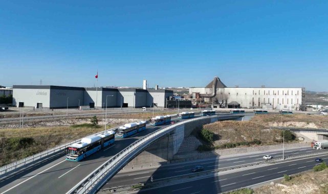 Büyükşehir, 10 yeni otobüsü daha filosuna kattı