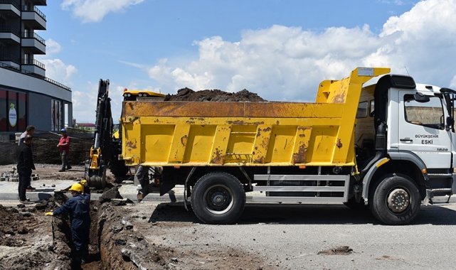 Büyükşehir'de altyapı yatırım seferberliği