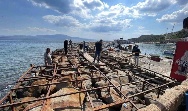 Çanakkale'de kaçak yapılarla mücadele çalışmaları sürüyor