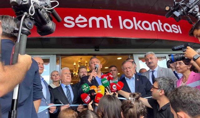 CHP Genel Başkanı Özgür Özel: "Türkiye'de bütün CHP'li belediyelerde Kent Lokantası hizmete girecek"