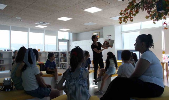 Çocuk Kütüphanesi'nde eğiten, eğlendiren etkinlikler