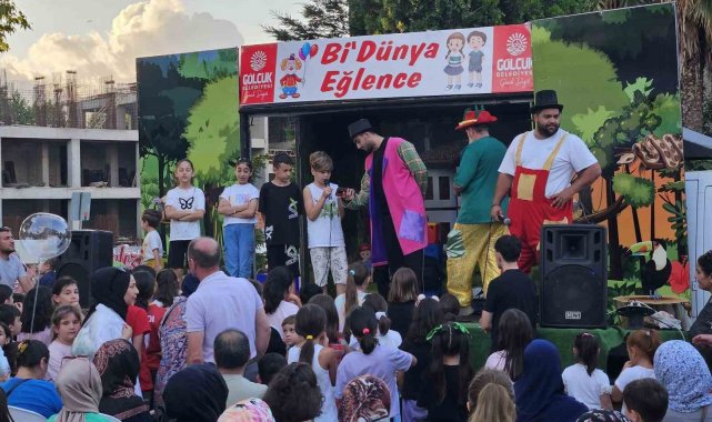 Çocuklar yaz boyu eğlenceye doyacak