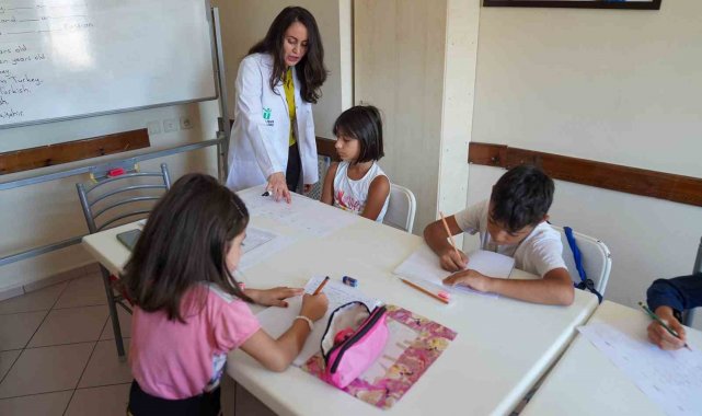 Çocuklar yaz tatillerini Tepebaşı'nda değerlendiriyorlar