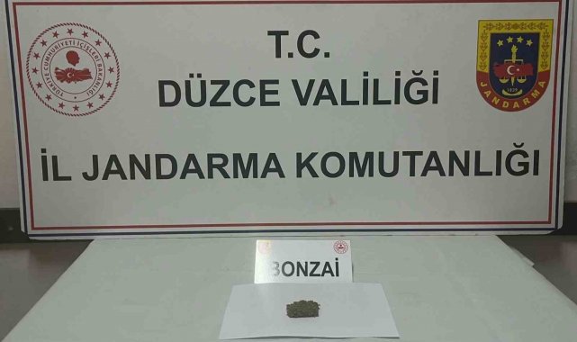 Düzce'de 75 gram uyuşturucu ele geçirildi