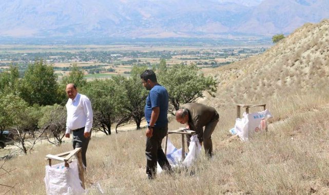 Erzincan'da tuz çalısı Demonstrasyonu sürüyor