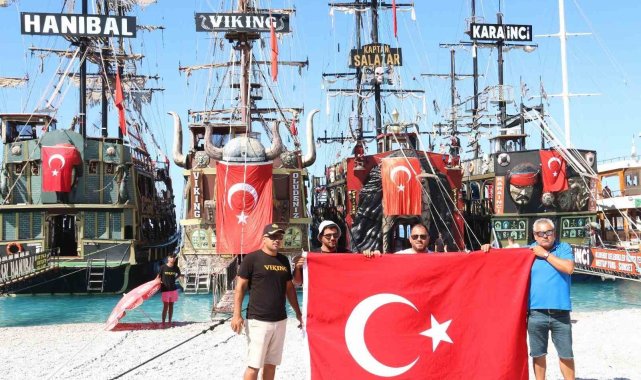 Fethiye Ölüdeniz Kooperatif üyeleri, Kabotaj Bayramı'nı kutladı