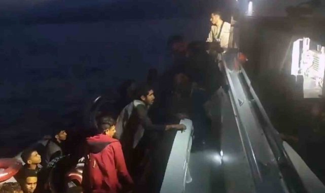 Fethiye'de 17 düzensiz göçmen yakalandı