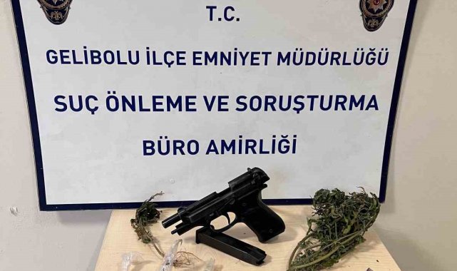 Gelibolu'da uyuşturucu operasyonu
