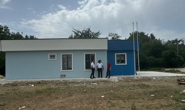 Hayırsever tarafından yaptırılan sağlık istasyonunda sona gelindi