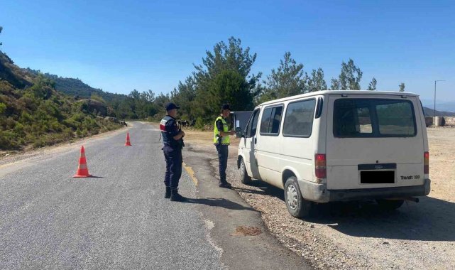 Jandarma orman yangınlarına karşı bilgilendirdi