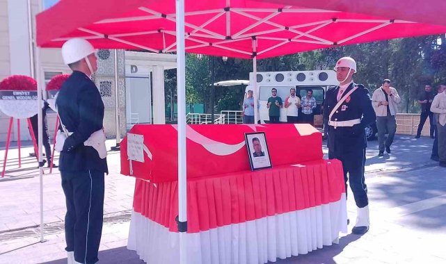 Kalp krizi sonucu hayatını kaybeden emniyet müdür yardımcısı için tören düzenlendi