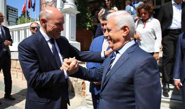 Kardeş şehir Hessen'den Başkan Bozbey'e ziyaret