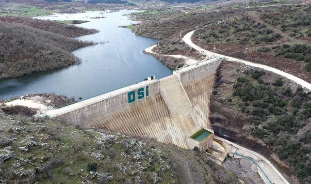 Kelebek Barajı'ndan 12 bin dekar araziye ilk kez su verildi