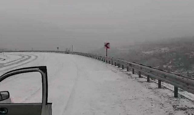 Kemaliye'de sağanak ve dolu yağışı etkili oldu