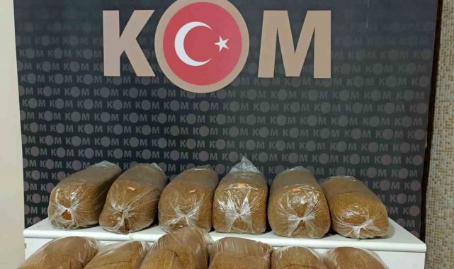 Kırıkkale'de 99 kilogram kaçak tütün ele geçirildi: 1 gözaltı