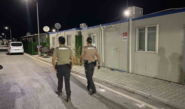 Konteyner kentlerde önlemler artırıldı