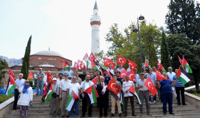 Manisa Milli İrade Platformundan Netanyahu'ya ve alkış tutanlara tepki