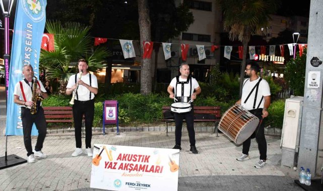 Manisa'da 'Akustik Yaz Akşamları' başladı