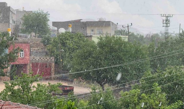 Mardin yaz ayında kışı yaşadı