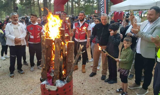 Motosiklet tutkunları Motosiklet ve Kamp Festivalinde buluştu