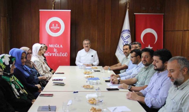 Muğla İl Müftülüğü'nden '3. Yaz Kur'an Kursları Kapanışı Çocuk Şenliği' için koordinasyon toplantısı