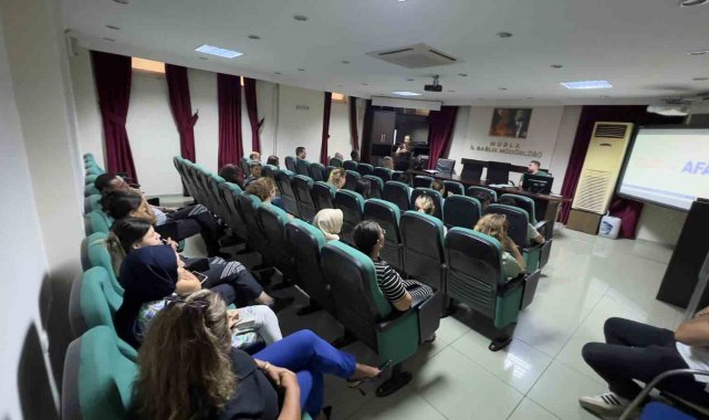 Muğla İl Sağlık Müdürlüğü'nden 'Afet ve Farkındalık' eğitimi