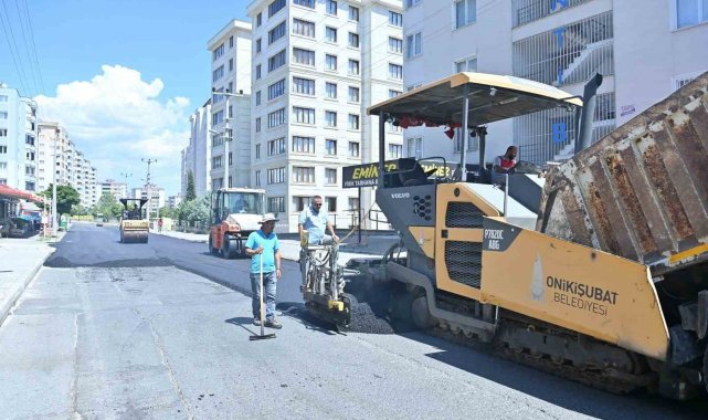 Onikişubat'ta asfaltlanmayan yol kalmıyor