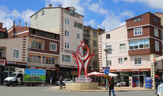 Ordu'da ilçelerin çehresi değişiyor