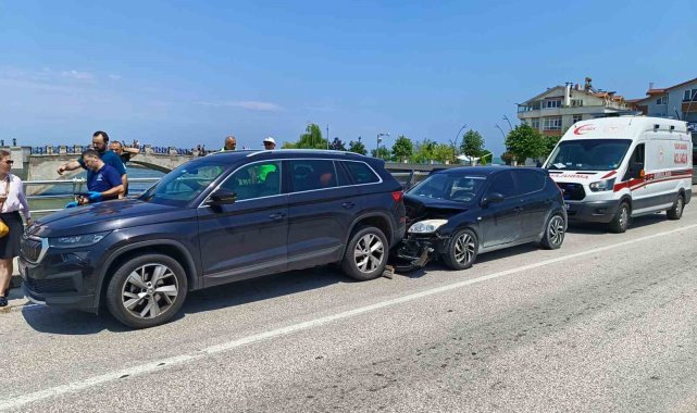 Ordu'da trafik kazası: 1 yaralı