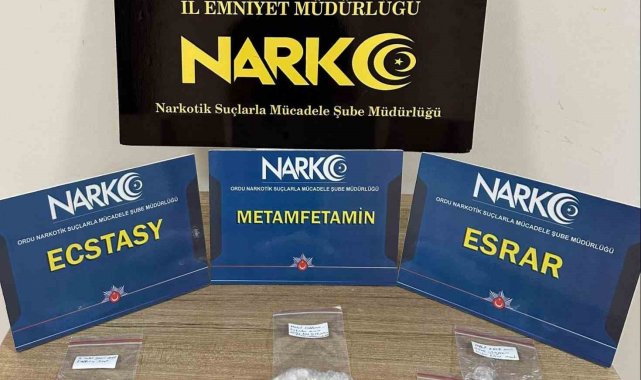 Ordu'da uyuşturucuya karşı mücadele sürüyor