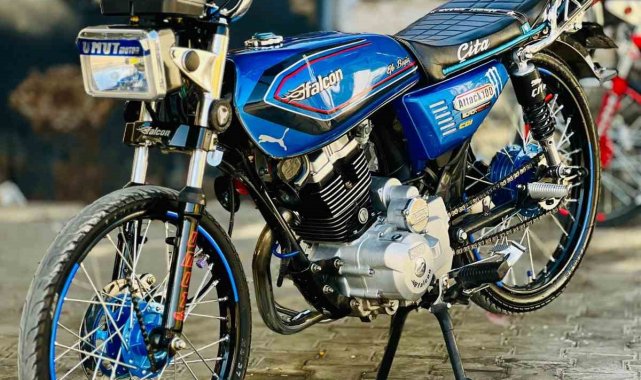 Park halindeki motosiklet çalındı