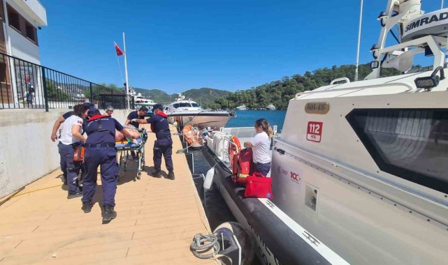 Sahil Güvenlikten Marmaris ve Fethiye'de 3 tıbbi tahliye