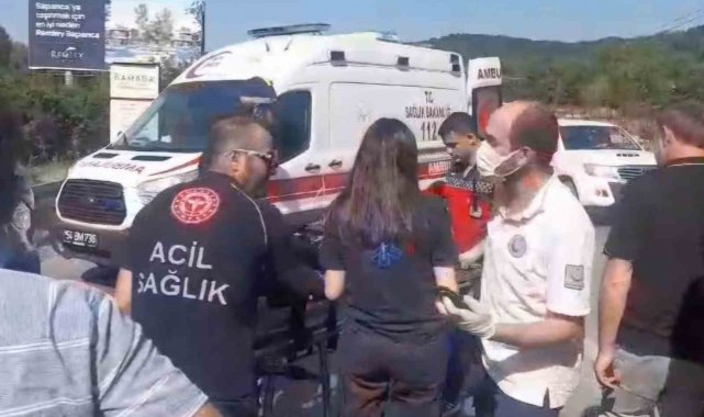 Sakarya'da zincirleme kaza: 3 kişi yaralandı