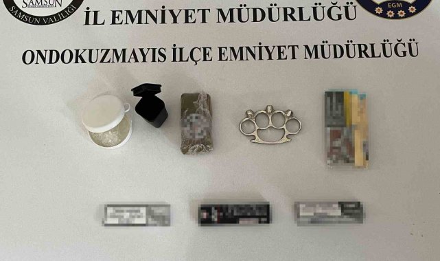 Samsun'da narkotik uygulaması: 38 kişi yakalandı
