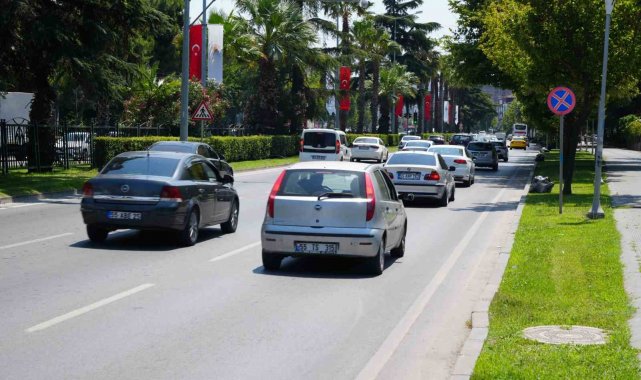Samsun'da trafiğe kayıtlı araç sayısı 473 bin 929 oldu