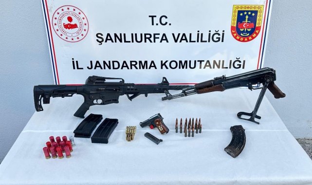 Şanlıurfa'da ruhsatsız silah operasyonu: 1 gözaltı
