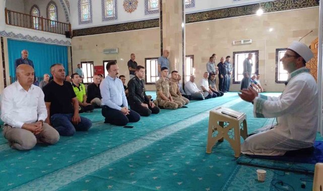 Şehit Binbaşı Aslan Kulaksız için Malazgirt'te mevlit okundu
