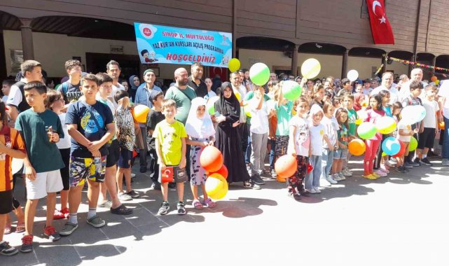 Sinop'ta Yaz Kur'an Kursları açıldı