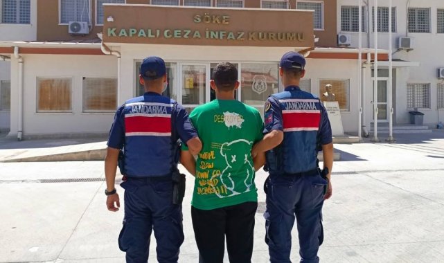 Söke'de 12 yıl hapis cezası ile aranan şahıs yakalandı