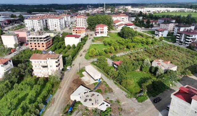 Terme sanayi bölgesinin su baskını sorununa neşter