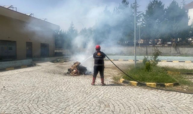 Ulukışla'da HAP Tatbikatı Yapıldı