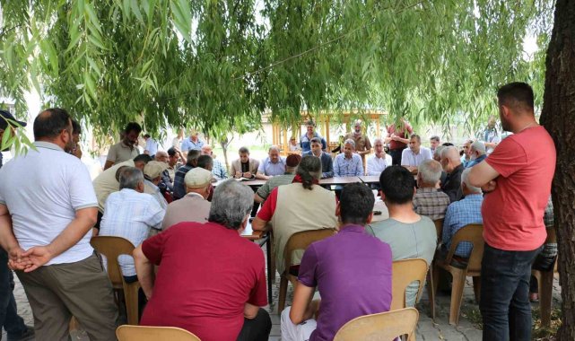 Uluköy çiftçisine bilgilendirme toplantısı yapıldı