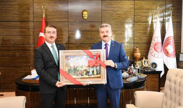 Vali Ergün'den Başsavcı Çınar'a hayırlı olsun ziyareti