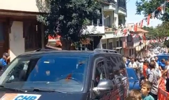 Vali ve protokol üyelerine araç engeli
