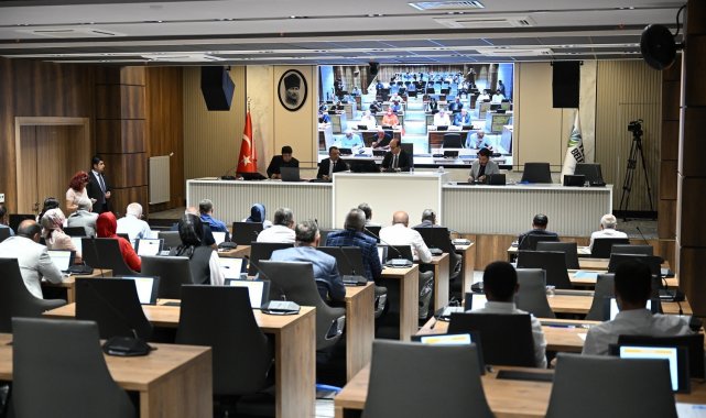 Yeşilyurt Belediye Meclisi Temmuz ayı toplantısını yaptı