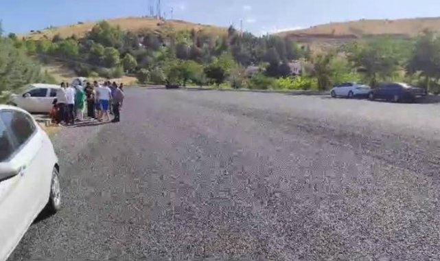 Yola dökülen mıcır kazaya neden oldu: 1 yaralı