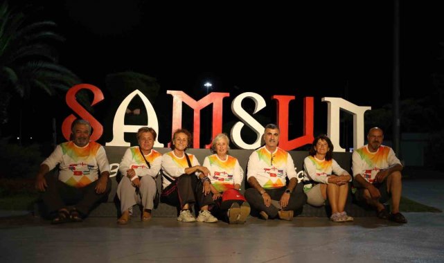 5 ülke gezdiler, Samsun'a hayran kaldılar